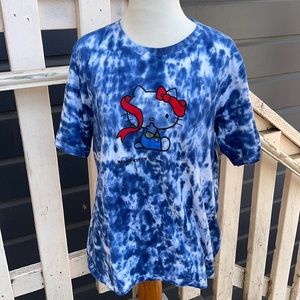 Uniqlo x Sanrio Hello Kitty Custom Tie-dye T-Shirt
